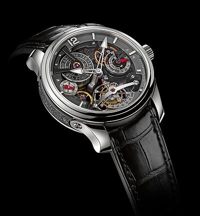 Greubel Forsey Double Tourbillon 30 Technique Bi-color Platinum Replica Watch